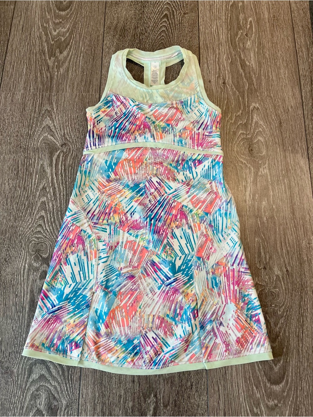 Ivivva Multi-Color Athletic Tank Dress - Size 10